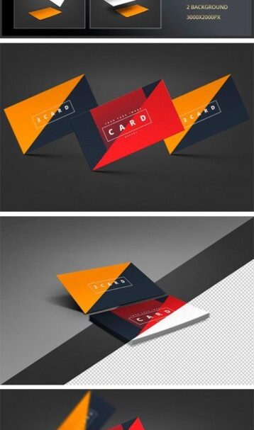 Free PSD Mockups 5 Creative Business Card