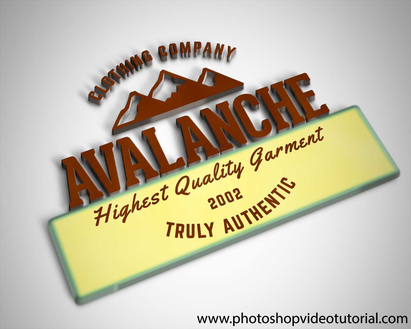 Awful-3d-logo-mockups