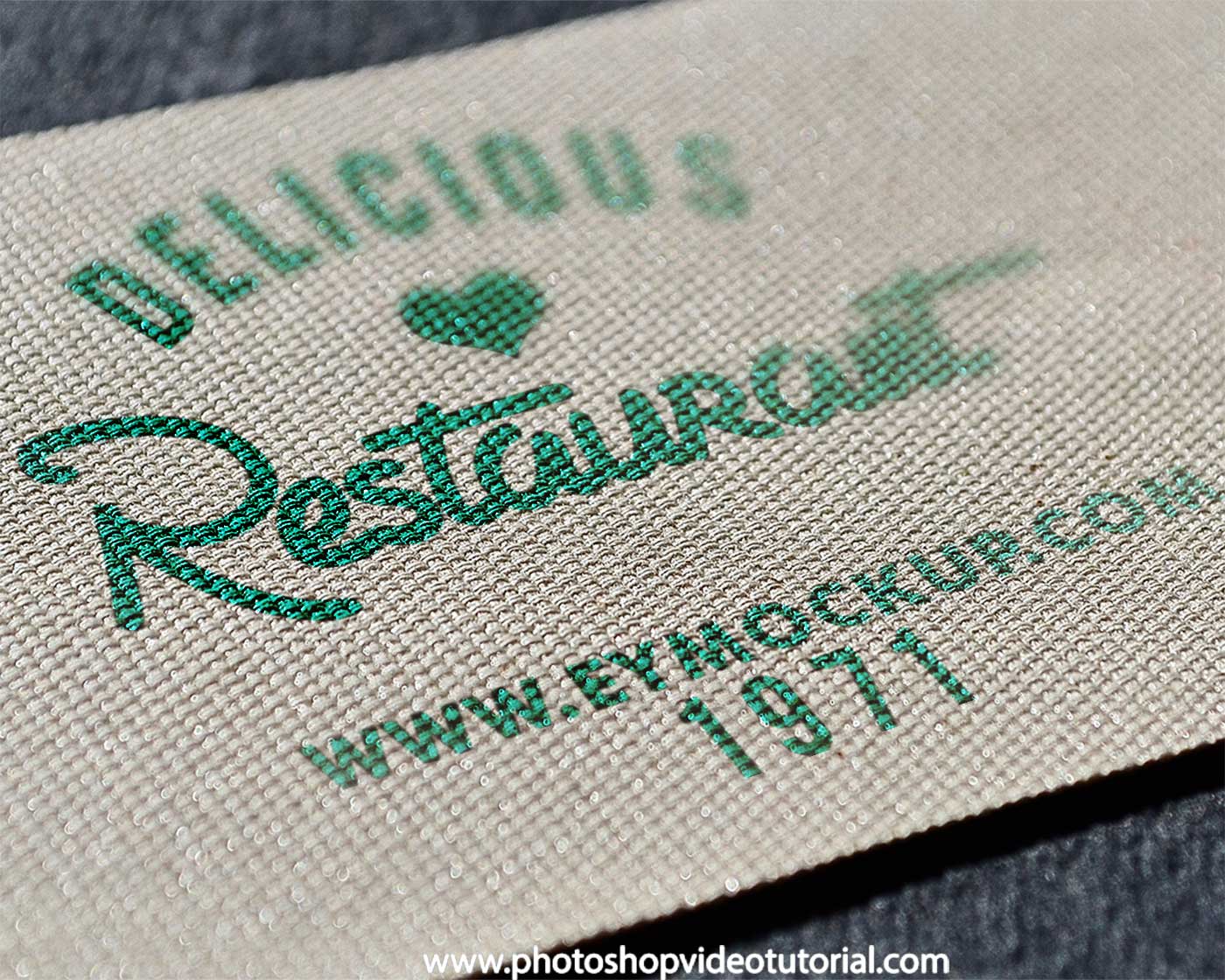 Black Paper Tags Mockups