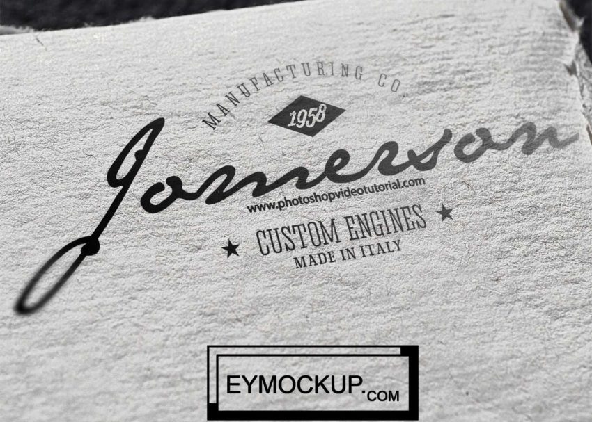 Free PSD Mockups 7 Paper Tag Awesome Mockups