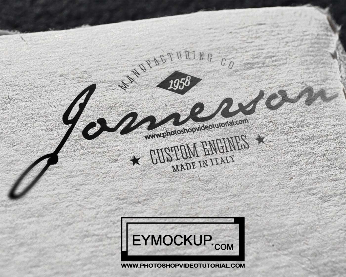 Creative Paper Tag Mockup Designs 10 Paper Tag Awesome Mockups