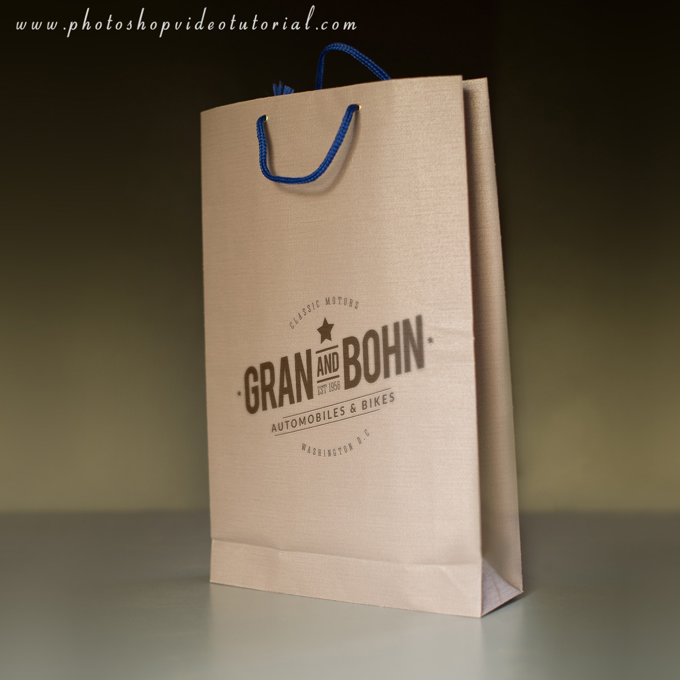 free bag logo mockup