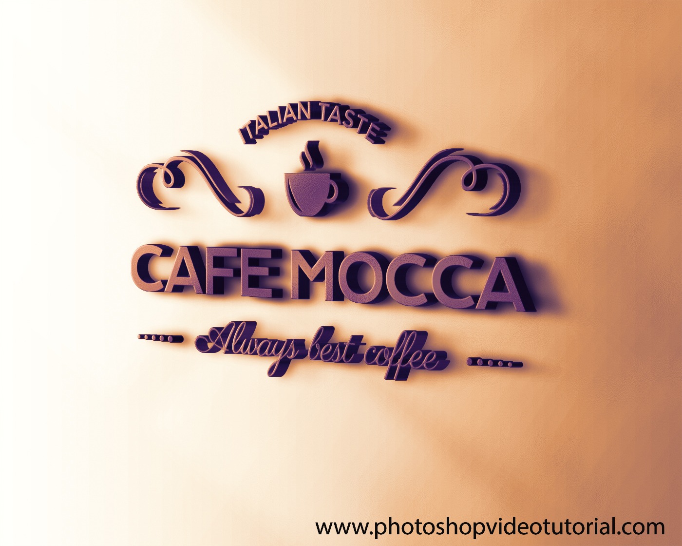 Superior 3D Logo Mockup