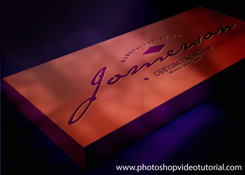 Free PSD Mockups 1 Top 3D Logo Mockup