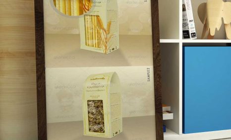 Yellow Product Packaging Mockup