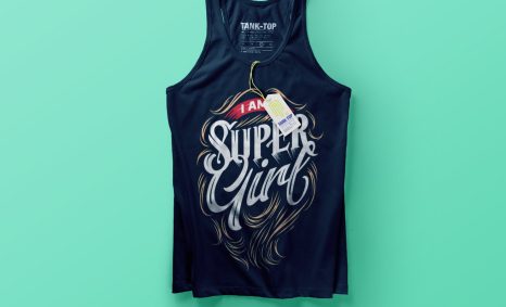 Free Top Tank Tshirt Mockup