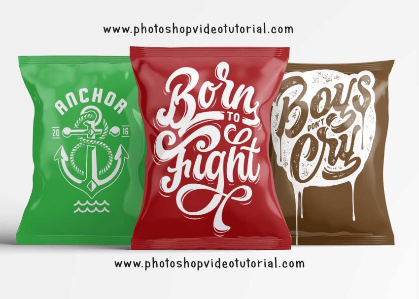 Free PSD Mockups 1 Mockups Snack Bag