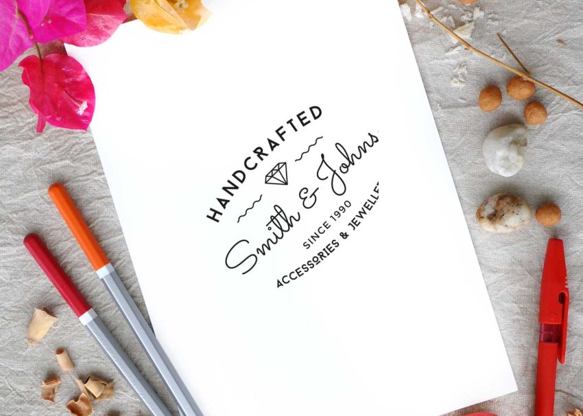Clean Logo Design Mockup