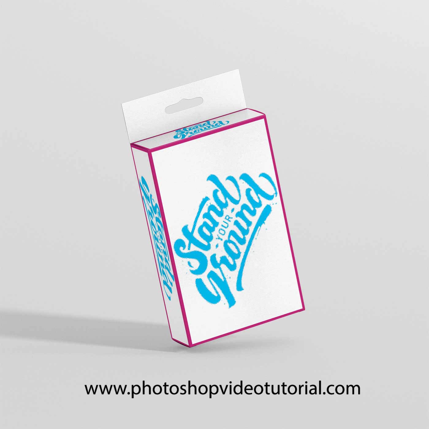 Free Flat Rectangle Box Hanger Mockup 16 Rectangle Box Hanger