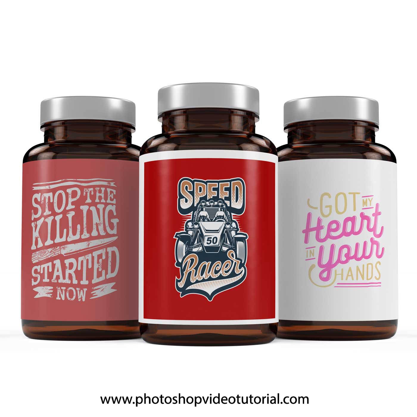 free Supplement Mockup