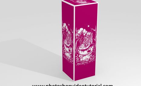 Best Box Label Mockup