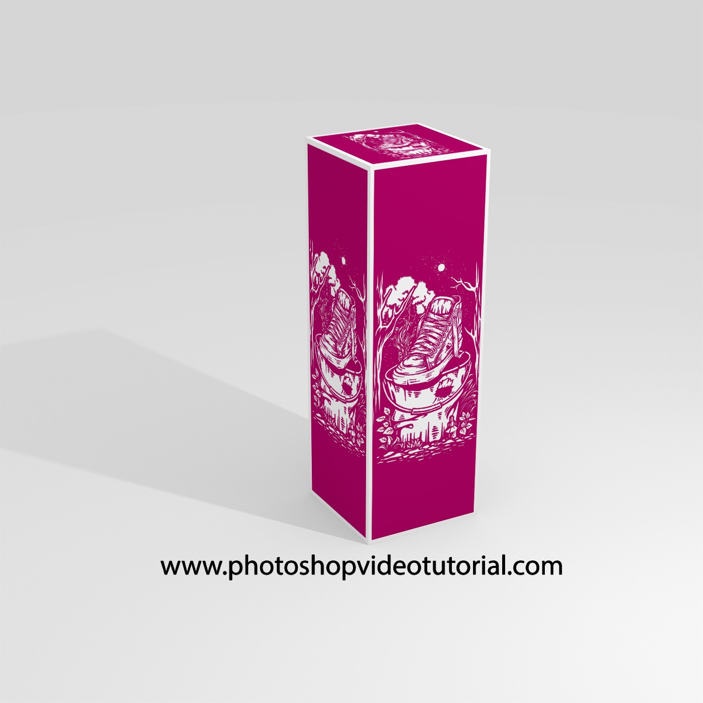 Best Box Label Mockup