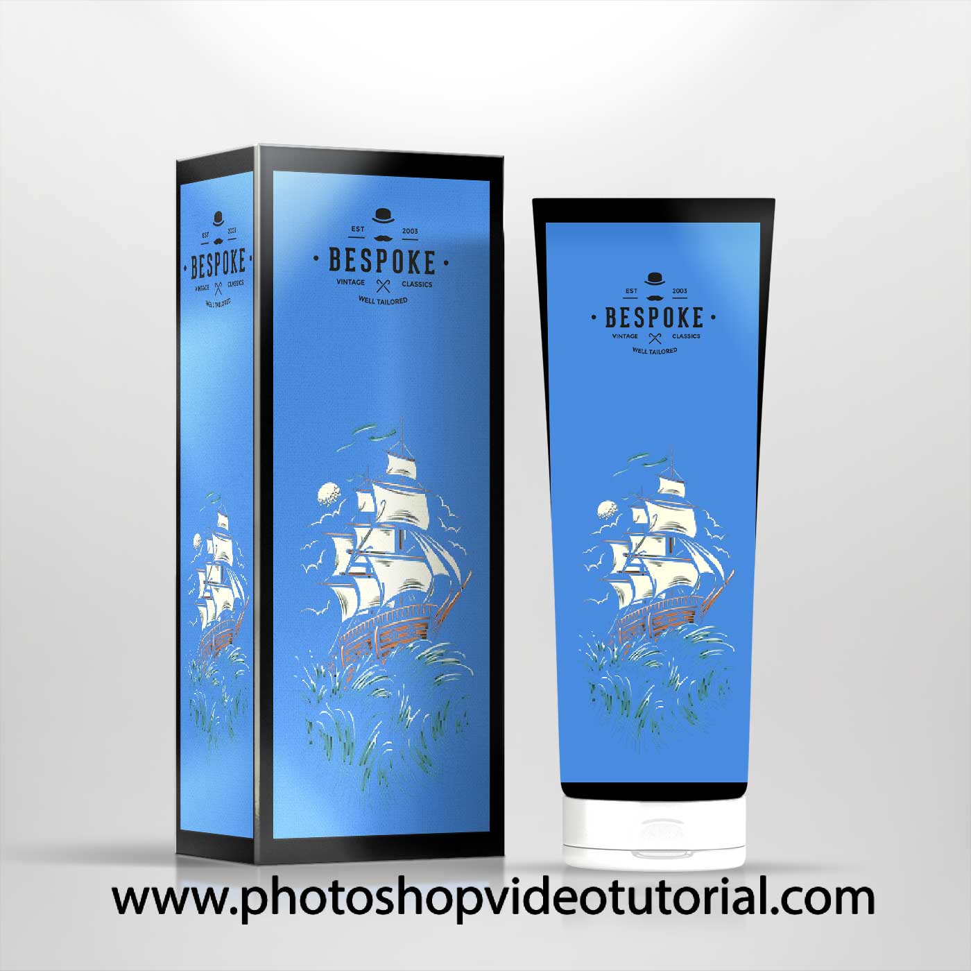 Mockup Cosmetics Label