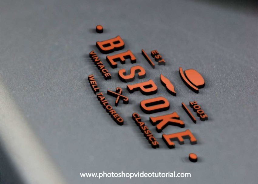 Free PSD Mockups 5 Plastic Logo Mockup PSD