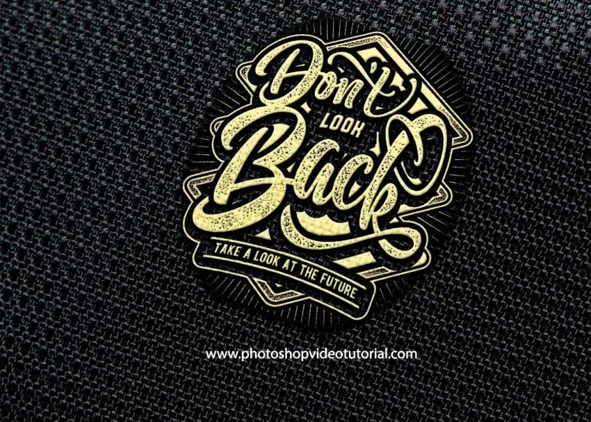 T-shirt Fabric Logo Mockups