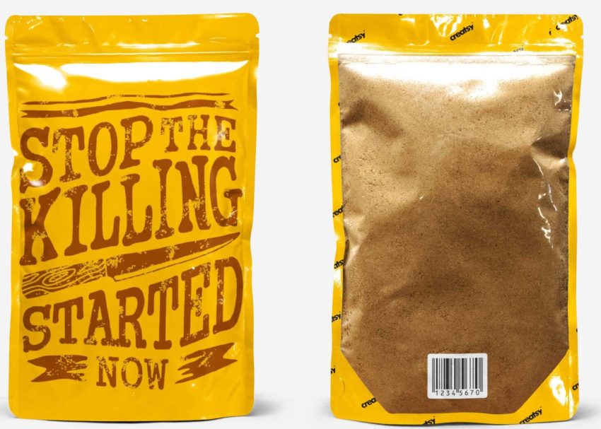 Free PSD Mockups 6 Label Representation Packet Mockup