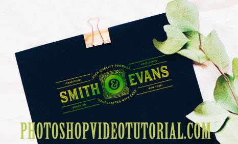 Green Logo Mockup
