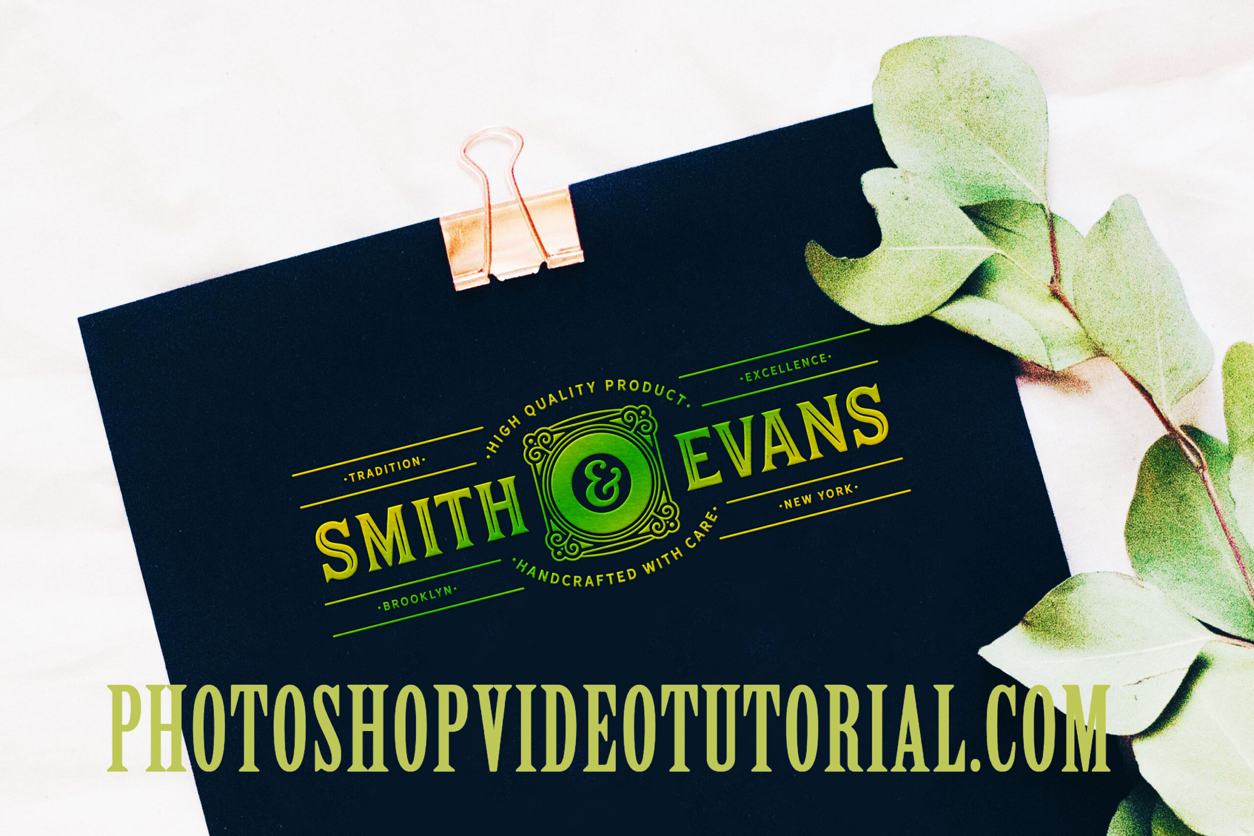 Green Logo Mockup