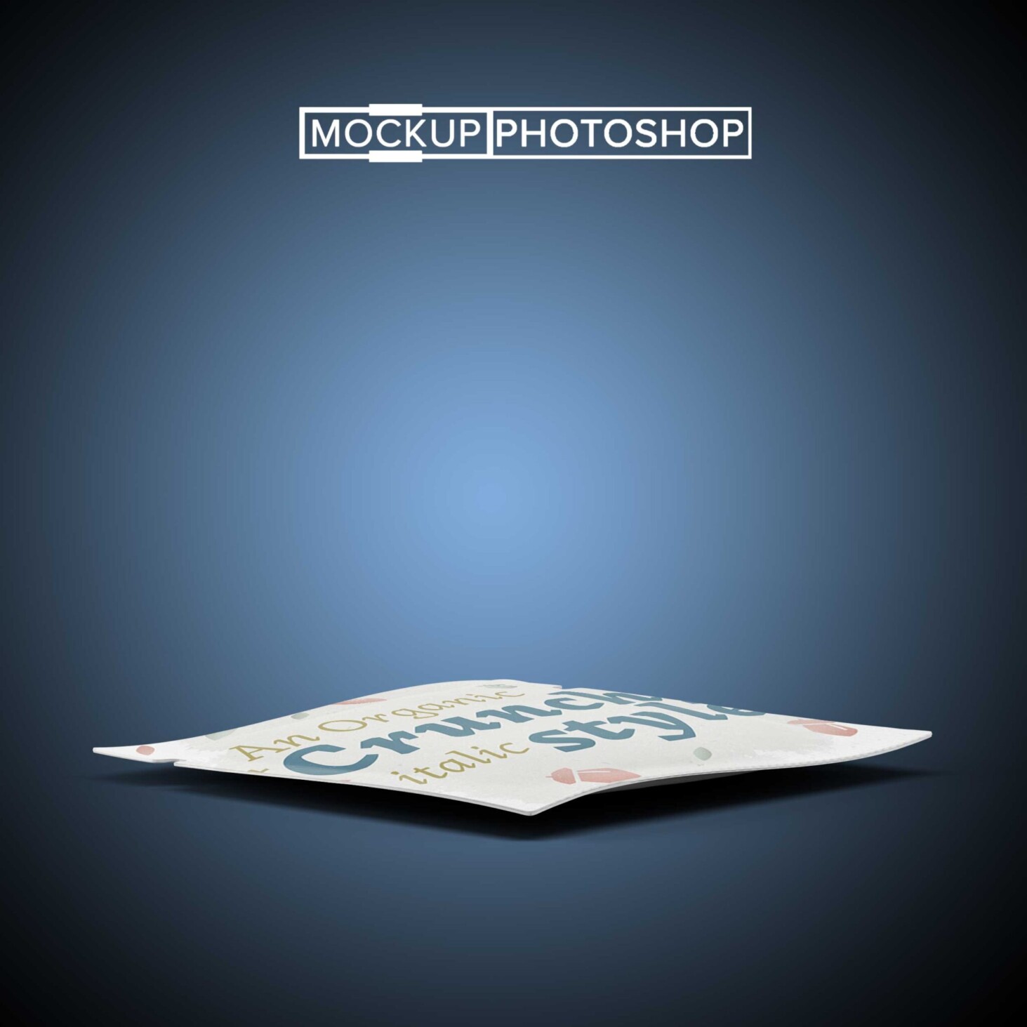 Square Pouch Sachet Mockup