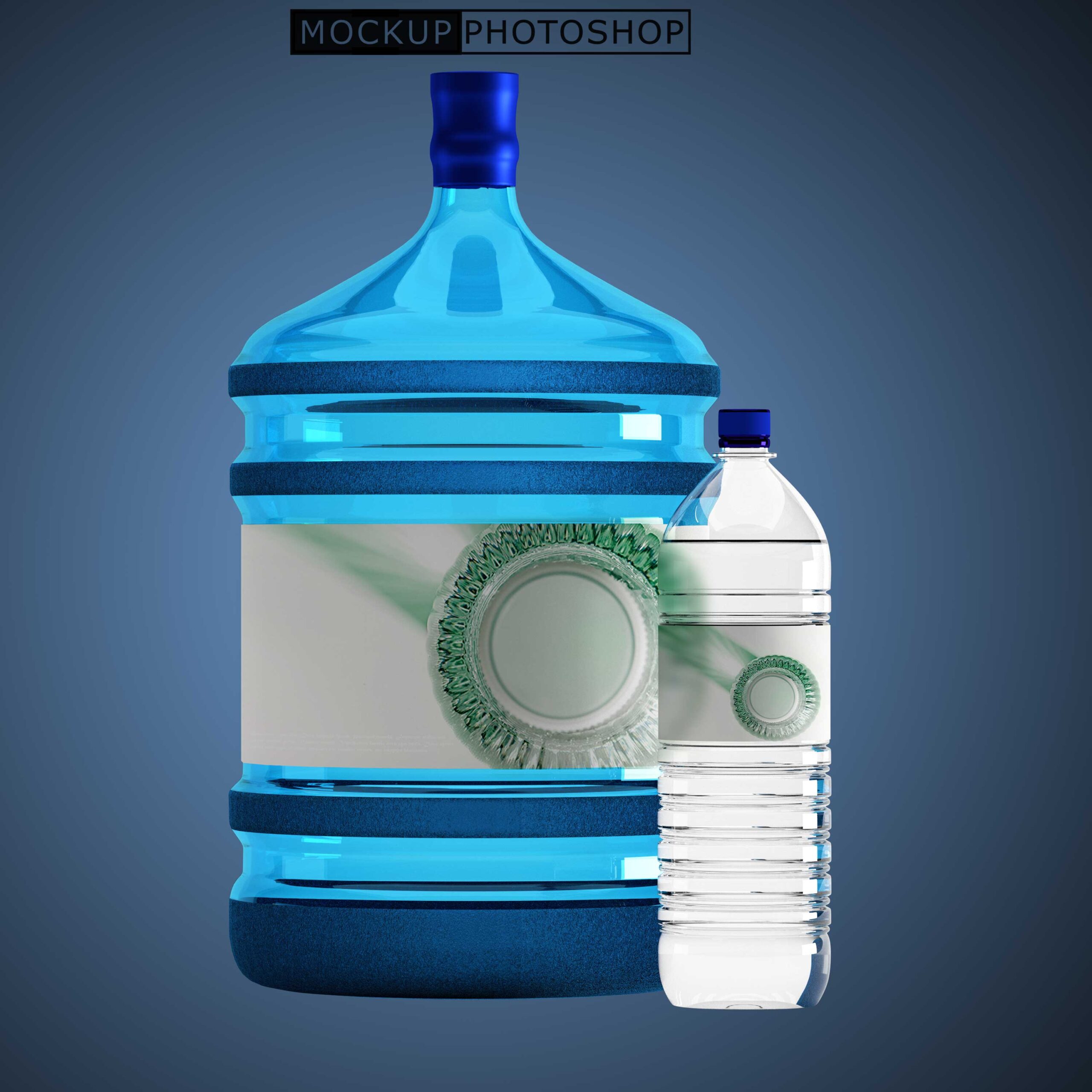 Vibrant Water Bottle Mockup Download 7 Water Bottle Mockup