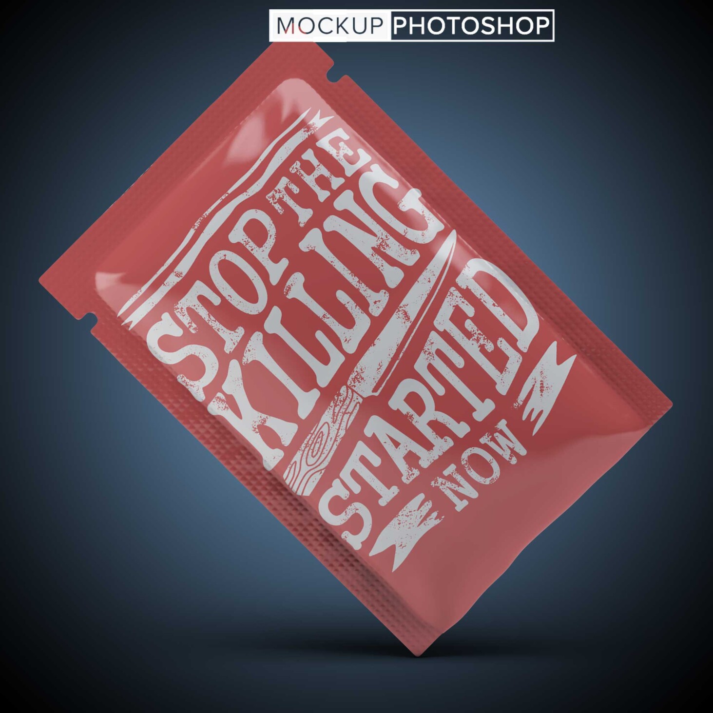 Latest Sachets Mockup