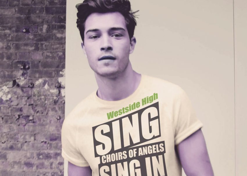 Free PSD Mockups 1 Free Men T-shirt Mockup