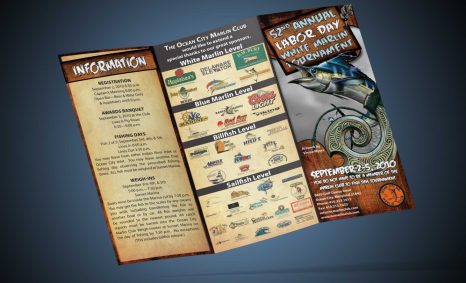 TriFold Brochure Mockup