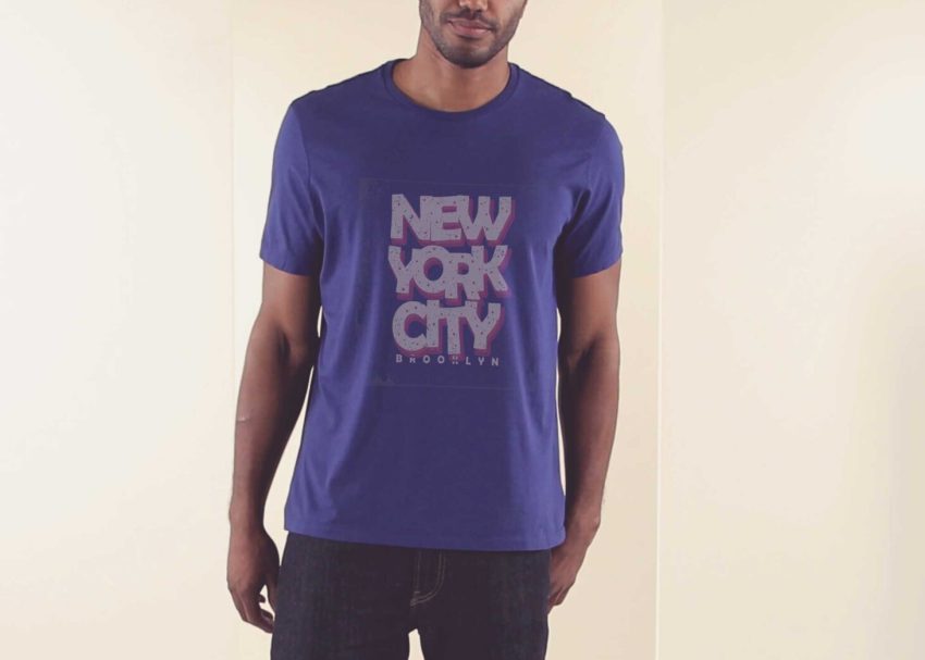 Free PSD Mockups 2 New Mens Tshirts Mockup