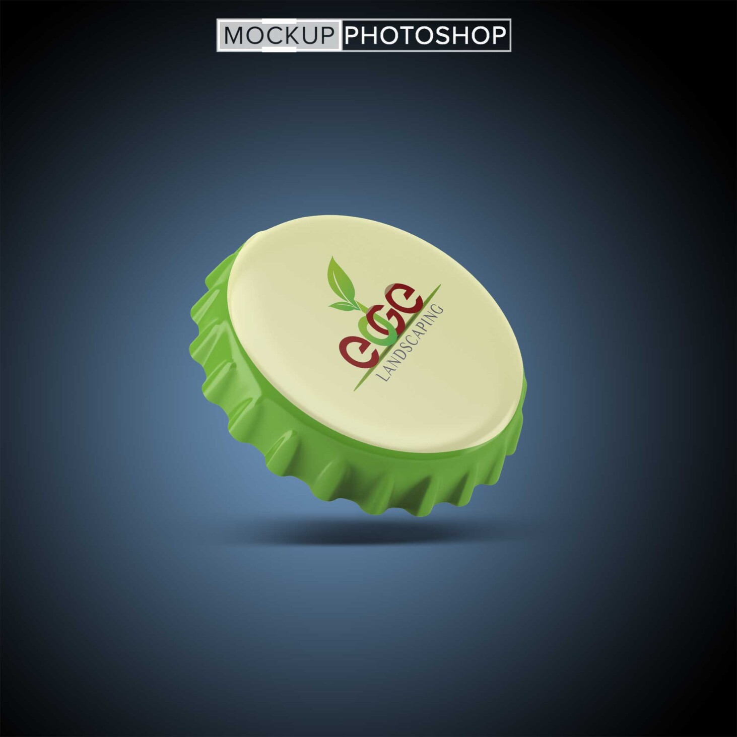 Outstanding Bottle Cap Mockup