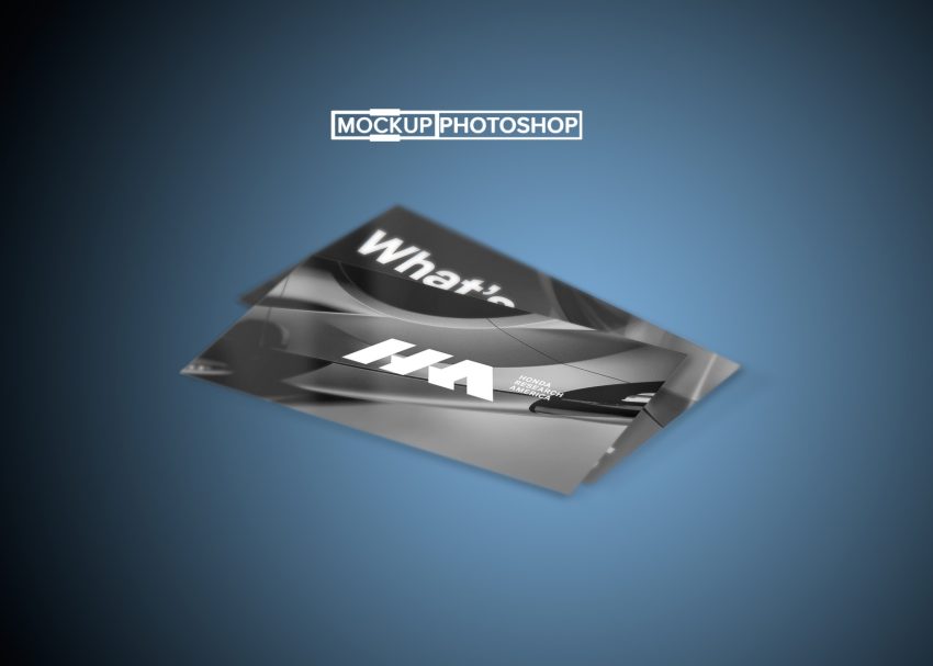 Free PSD Mockups 5 Business Card Design Mockup