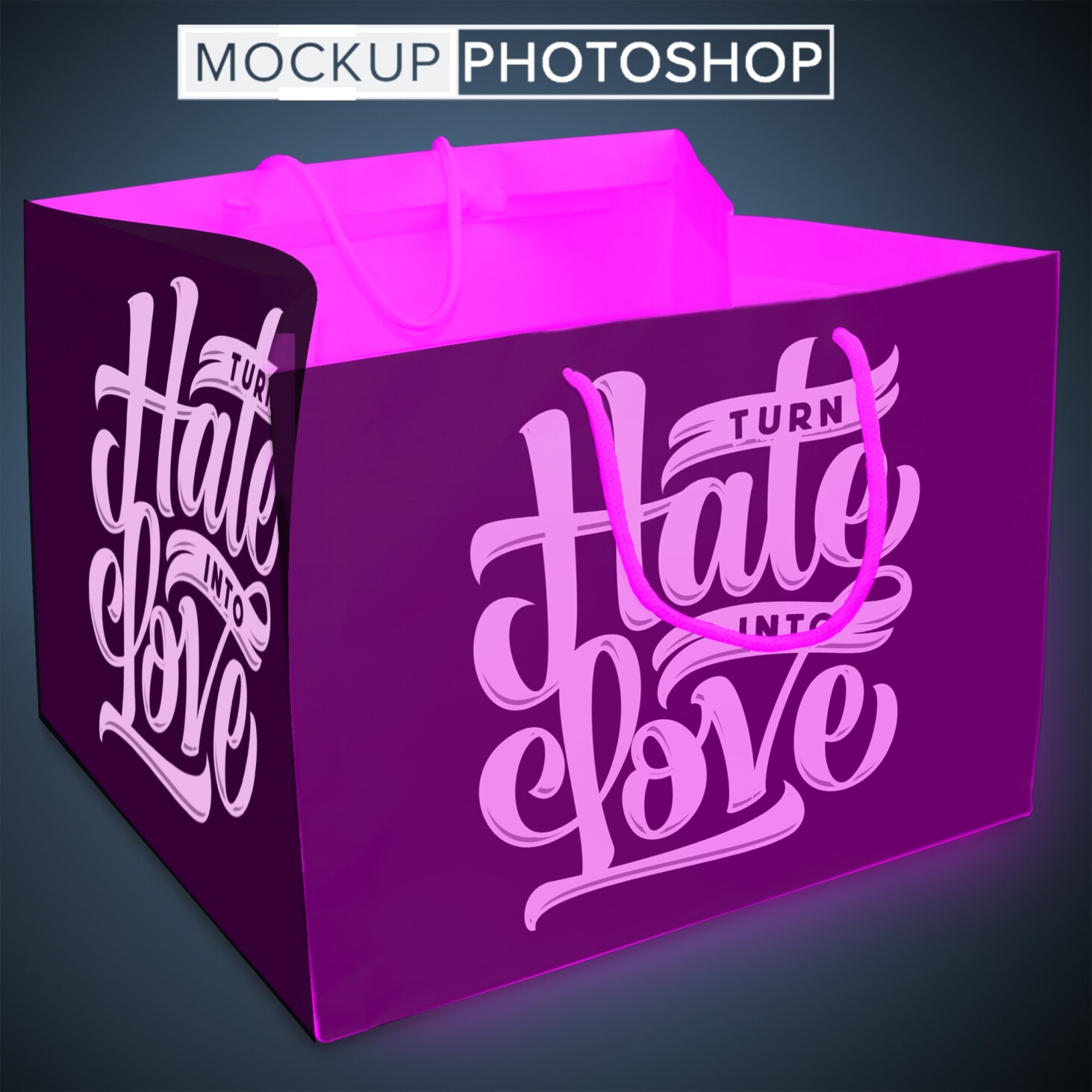 Shopping Bag PSD Mockup