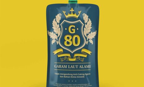 Pouch Bag Label Mockup