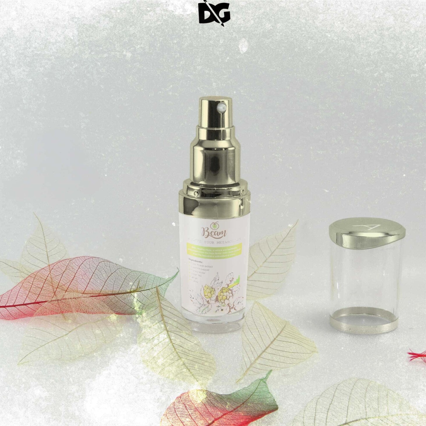 Skin Cream Label Mockup