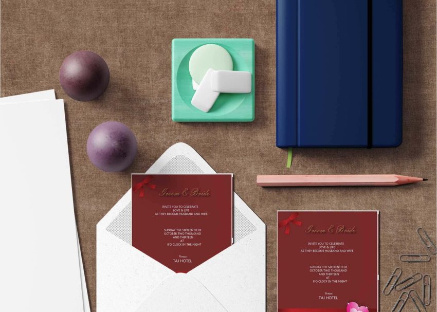 Free PSD Mockups 1 Card Design Mockups