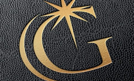 Gold Print Logo Mockup