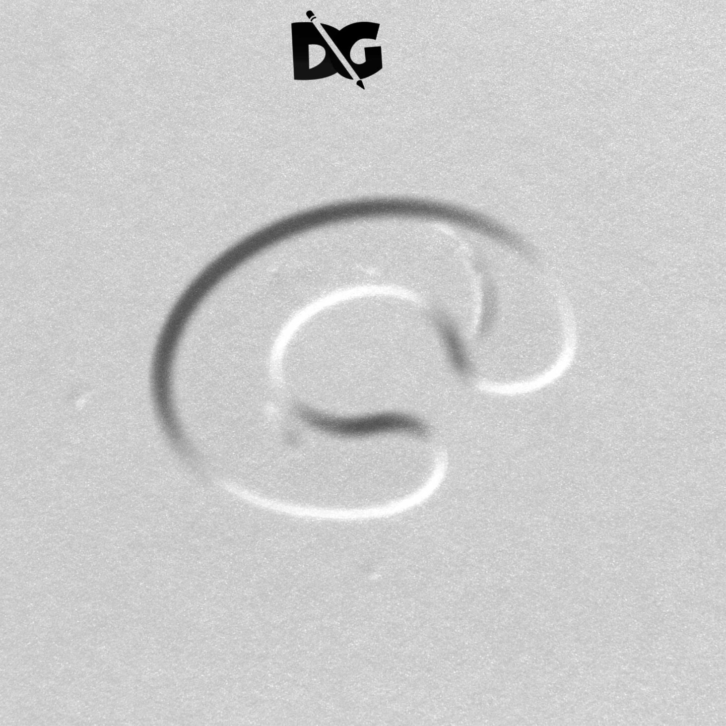 White 3D Logo Mockup