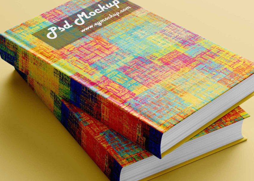 Free PSD Mockups 4 Book Design PSD Mock-up