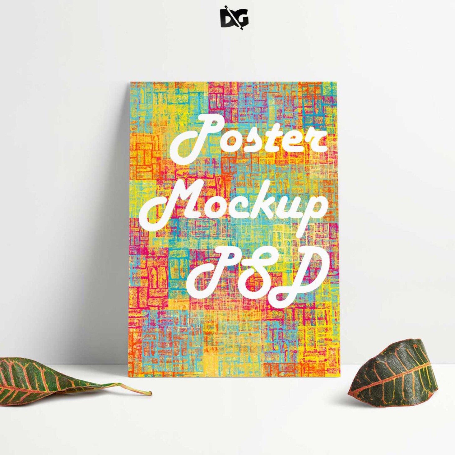 Download Free Premium Poster MockUp 1 Premium Poster MockUp