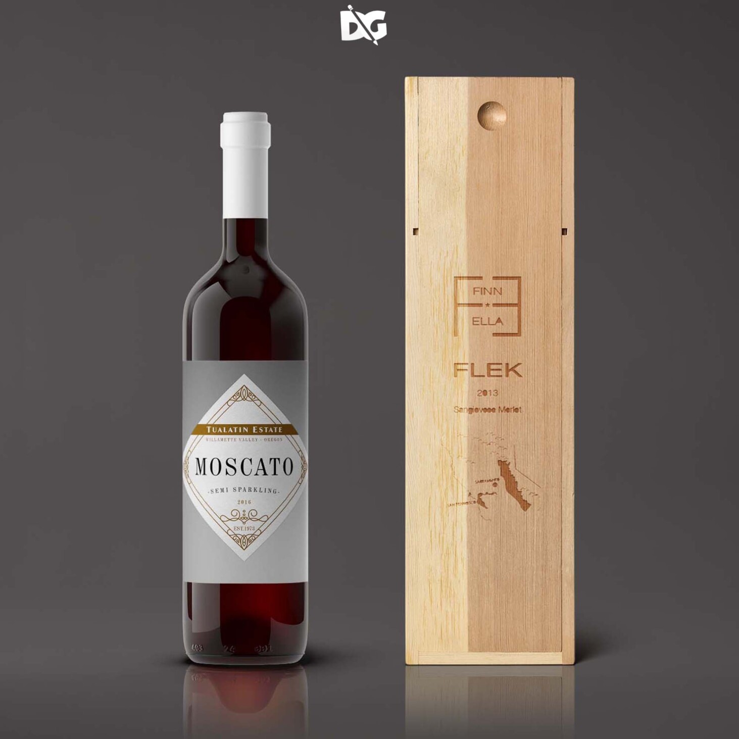 Label Packaging Mockup