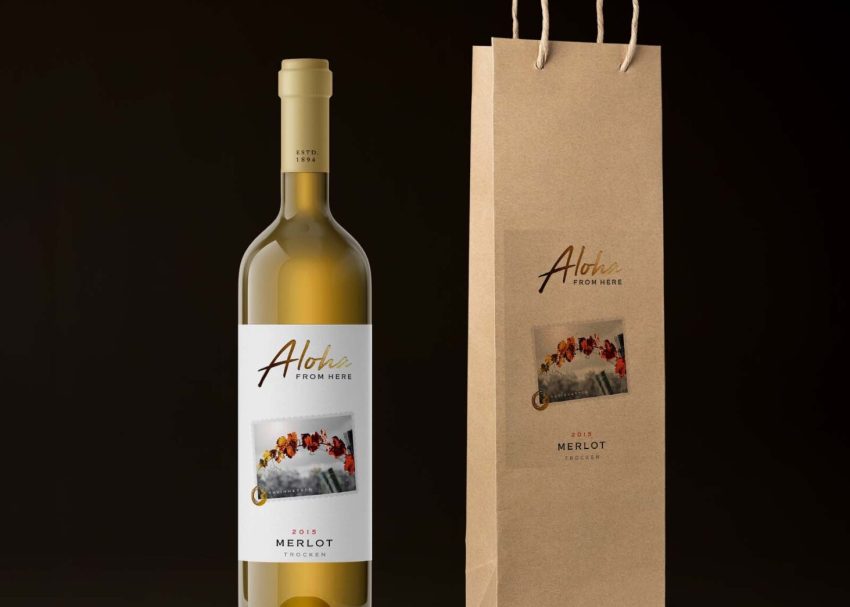 Packaging Label Mockup
