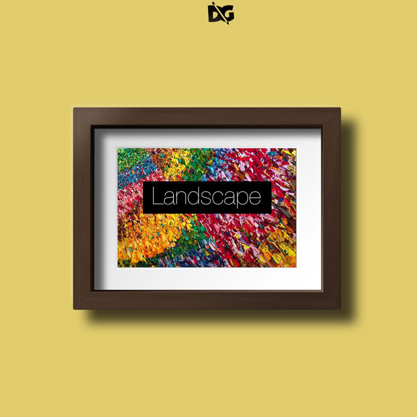 Free Wood Frame Design Mockup 1 Wood Frame Design PSD Mockup