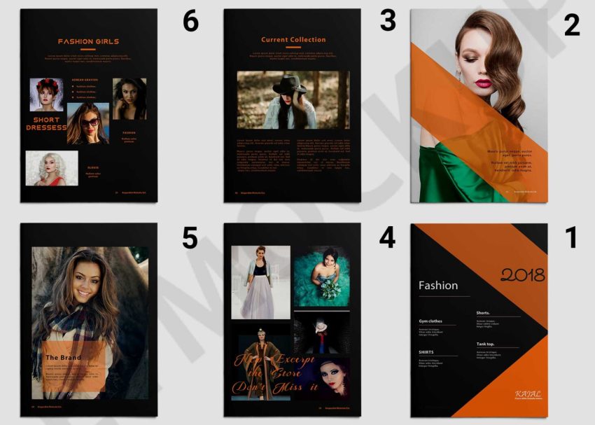 Catalog Brochure Template