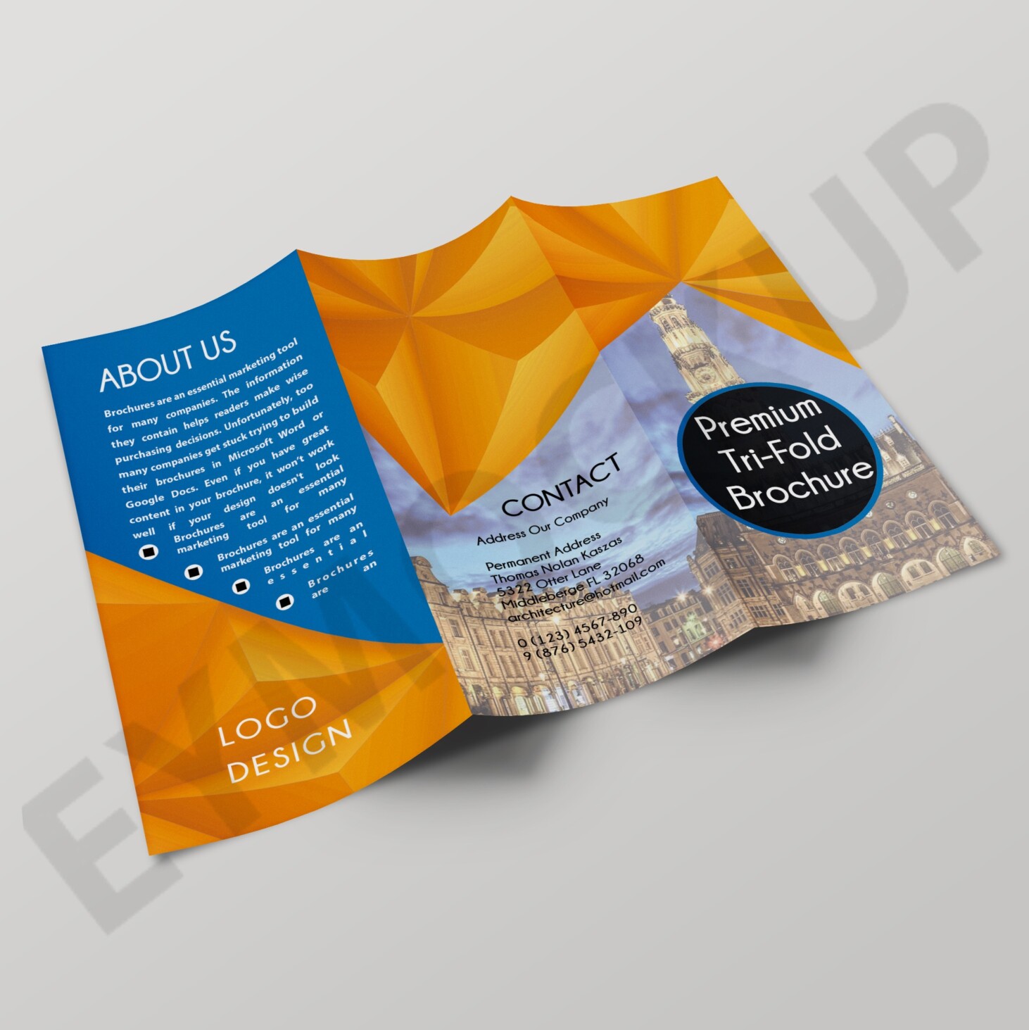 Tri-Fold PSD Brochure