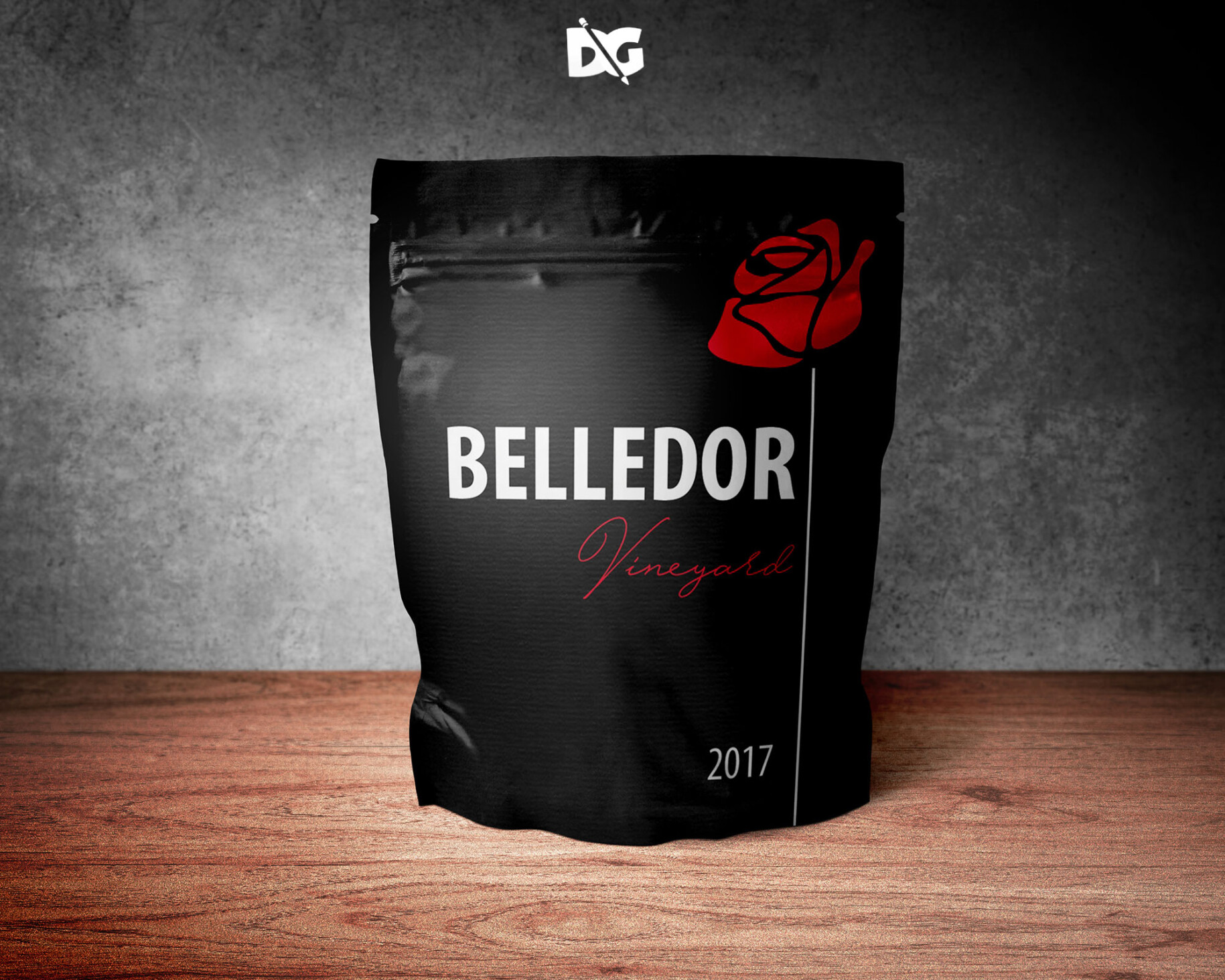 Stylish Gym Label Pouch Mock-ups 7 Label Pouch Mock-ups
