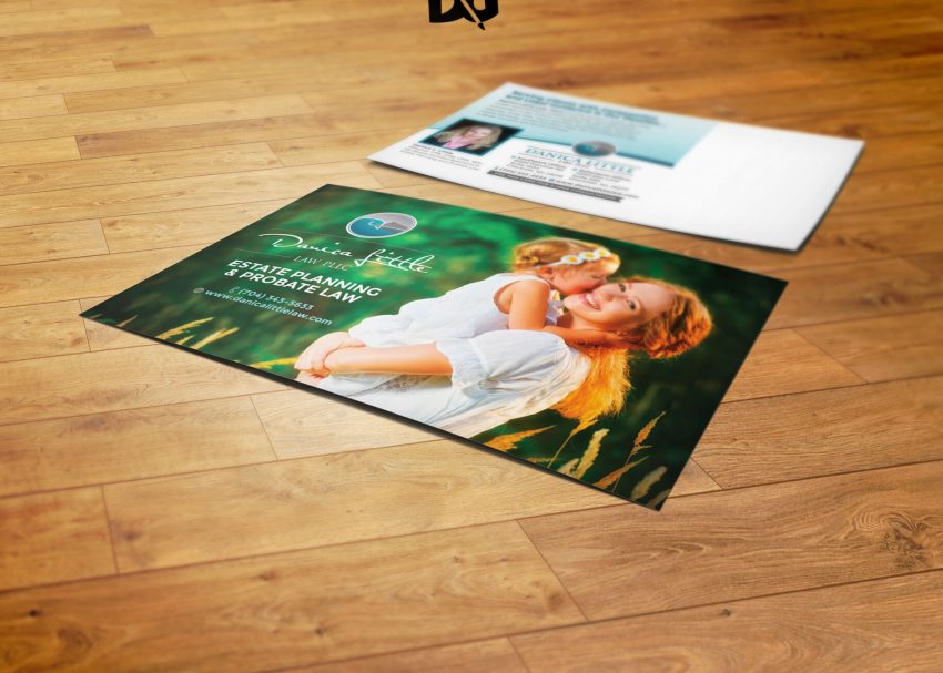 Free PSD Mockups 7 Latest PostCard Mockup