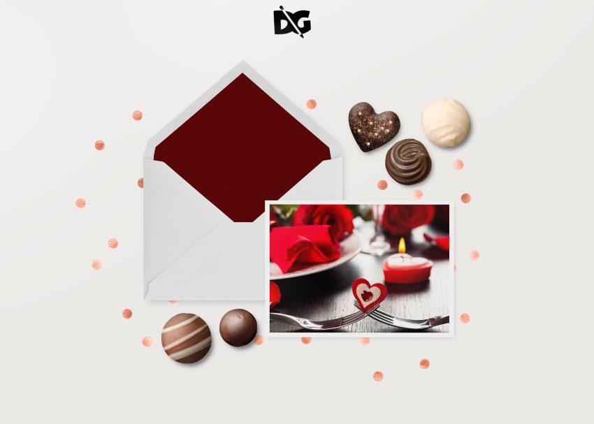 Free PSD Mockups 3 PostCards Premium Mock-ups