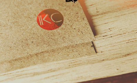 Red Foil Logo Mockup