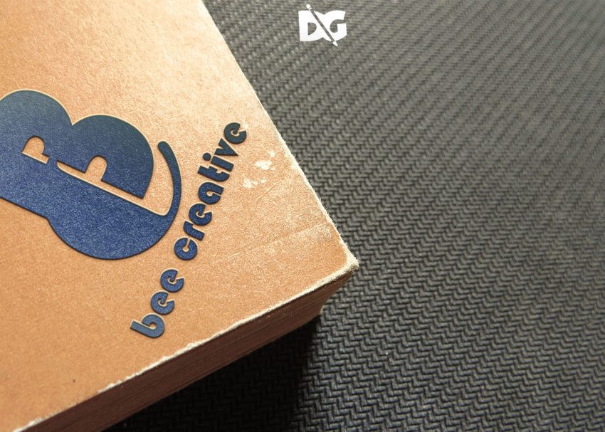 Velvet Emboss Logo Mockup