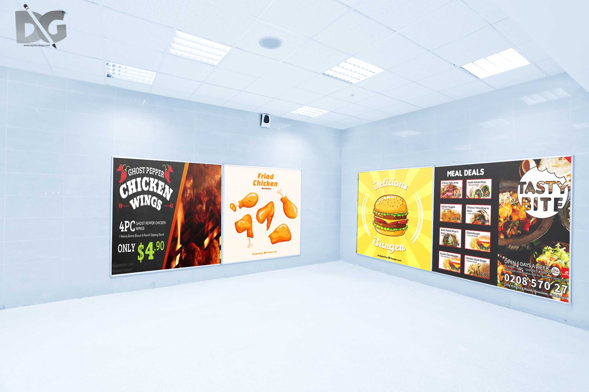 Office Banner Mockups for Presentations 7 Banner Presentation Mockups