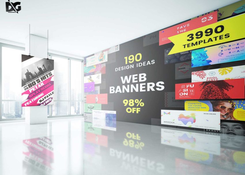Hanging Poster Mockups